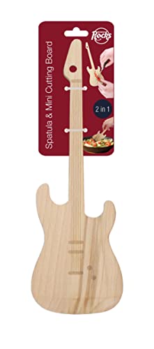 Winkee Rocks Mini Gitarren Schneidebrett - Das rockige kleine Schneidbrett in E-Gitarren Form | Cutting board für Gemüse | Ideal als Spatula | Hochwertig | Musiker Geschenk Winkee Rocks Mini Gitarren Schneidebrett - Das rockige kleine Schneidbrett in E-Gitarren Form | Cutting board für Gemüse | Ideal als Spatula | Hochwertig | Musiker Geschenk von Winkee Rocks