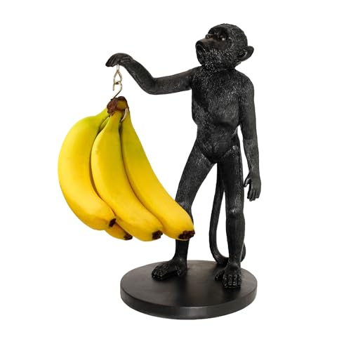 Winkee - Bananenhalter Affe - Der originelle Bananenständer | Obst-Halter in Affenform | Obstständer modern | Bequem Obst aufhängen | Fruit holder von Winkee