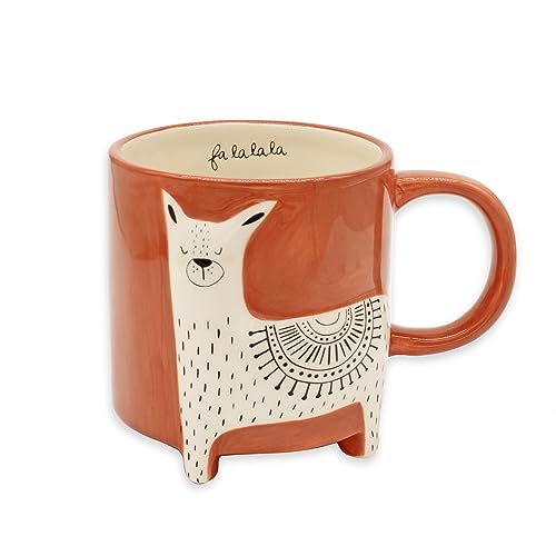 Winkee - Cute Animal Kaffeetassen | Die süße Kaffee-Tasse & Tee-Becher in groß | XXL Tasse ca. 450 ml | Cute Coffee Mug | Geschenk für Geburtstag, Einschulung, Weihnachten, Valentinstag von Winkee