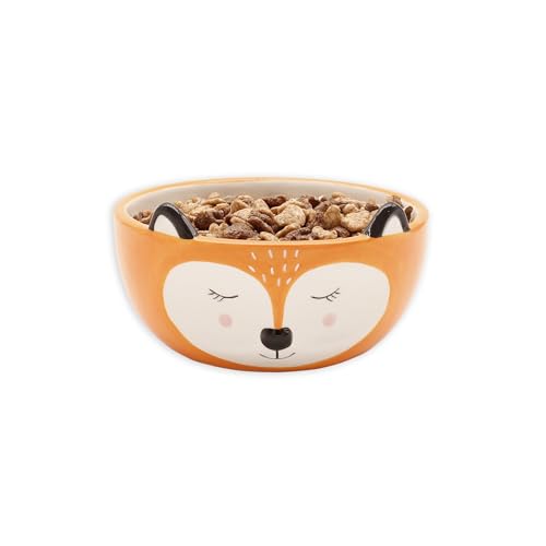 Winkee - Fuchs Müslischale I Süße kleine Schüssel aus Keramik mit Fuchs-Öhrchen I Steingut Schale in süßem Fuchs Look I Geschenk für Geburtstag, Einschulung, Weihnachten, Valentinstag Winkee - Fuchs Müslischale I Süße kleine Schüssel aus Keramik mit Fuchs-Öhrchen I Steingut Schale in süßem Fuchs Look I Geschenk für Geburtstag, Einschulung, Weihnachten, Valentinstag von Winkee