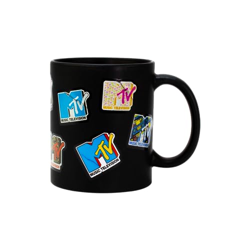 Winkee - MTV Kaffeetasse | Retro Keramik Tasse ca. 330ml | Cool Coffee Mug | Geschenkidee für Fans von Winkee