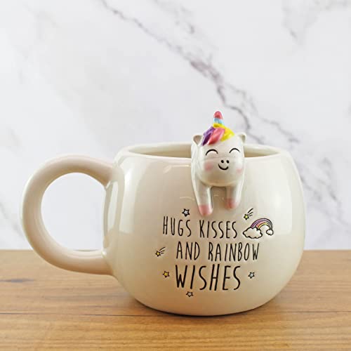 Winkee - Pet Friends Kaffeetasse | Die süße Kaffee-Tasse & Tee-Becher in groß | Cute Coffee Mug | Große Tasse ca. 350 ml | Geschenk für Geburtstag, Einschulung, Weihnachten, Valentinstag von Winkee