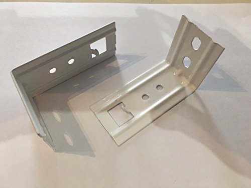 Winkel für Wandmontage Duo Rollo Doppelrollo. Set bestehend aus 2 Stück von Winkel Wandbefestigung