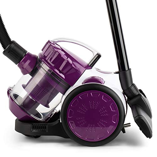 Winkel WS10 beutelloser Staubsauger/Polyzyklon-Staubsauger/alle Oberflächen/Laminat/Fliesen/Parkett/Teppich / 1,5 L Staubfangbehälter / 1000 W/Violett Winkel WS10 beutelloser Staubsauger/Polyzyklon-Staubsauger/alle Oberflächen/Laminat/Fliesen/Parkett/Teppich / 1,5 L Staubfangbehälter / 1000 W/Violett von Wëasy