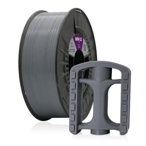 Winkle ASA-Filament, Aschgrau, Griff 2,85 mm, Filamentdruck | 3D-Drucker | 3D-Filament | Farbe Aschgrau | Rolle 1000 g von Winkle