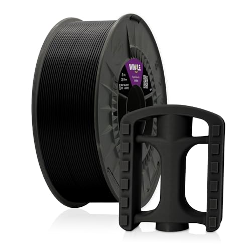 Winkle ASA Filament 1,75 mm | 3D-Drucker-Filament | ASA 3D-Druck | Farbe Tiefschwarz | Spule 1000 g von Winkle