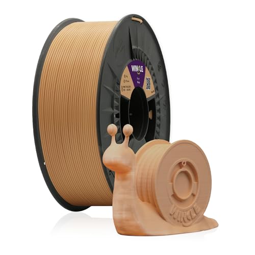 Winkle PLA-Filament | Pla 2,85 mm | Filamentdruck | 3D-Drucker | 3D-Filament | Hautfarbe | Spule 1000 g von Winkle