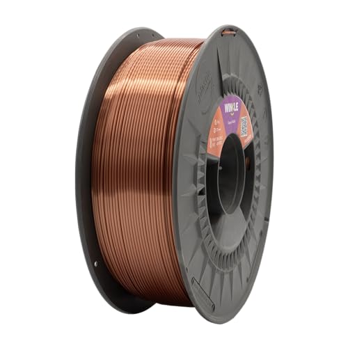 Winkle PLA-Filament SILK Copper Skillet | Pla 1,75 mm | Filament Print | 3D-Drucker | 3D-Filament | Farbe Copper Skillet | Spule 1000 g von Winkle