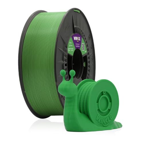 Winkle PLA Filament | Pla 1,75 mm | Filamentdruck | 3D-Drucker | 3D-Filament | Farbe Avocado grün | Spule 300 g von Winkle