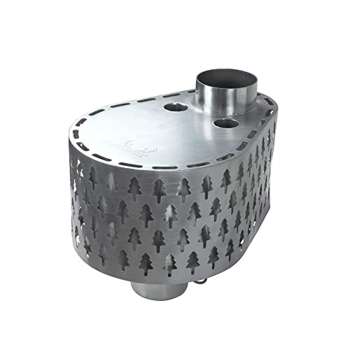 Winnerwell Sekundärer Verbrennungsbrenner, 8,9 cm Durchmesser, für große Winnerwell-Öfen, Zubehör-Kochfeld, Holz, Ofen Winnerwell Sekundärer Verbrennungsbrenner, 8,9 cm Durchmesser, für große Winnerwell-Öfen, Zubehör-Kochfeld, Holz, Ofen von Winnerwell