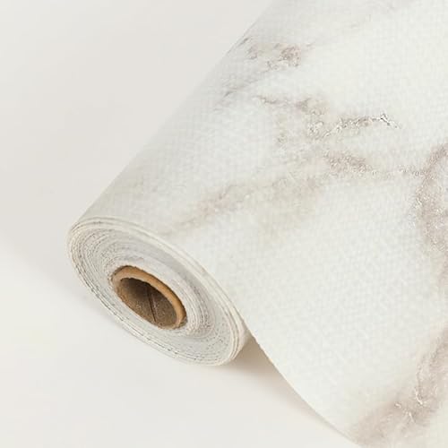 Winshall Marmor-Regaleinlagen und Schubladenauskleidung für Ktichen-Schrank, rutschfest, wasserdicht, waschbar, verdickt, für Kommode, Speisekammer, Regal, Badezimmer, 30,5 cm B x 299,7 cm L von Winshall