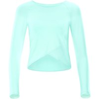 Winshape Langarmshirt "Cropped Functional Light and Soft" Overlap-Applikation von Winshape