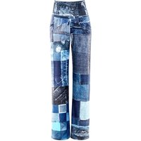 Winshape Sporthose "Functional Comfort Wide Leg Pants CUL105C" mit Patchwork-Print von Winshape