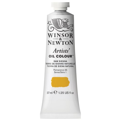 Winsor & Newton 1214552 Artists Ölfarbe - 37ml Tube, Künstler - Ölfarbe mit höchstmöglicher Pigmentierung, höchste Lichtechtheit - Siena natur von Winsor & Newton