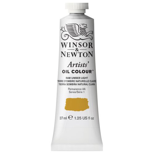 Winsor & Newton 1214557 Artists Ölfarbe - 37ml Tube, Künstler - Ölfarbe mit höchstmöglicher Pigmentierung, höchste Lichtechtheit - Umbra natur Hell von Winsor & Newton