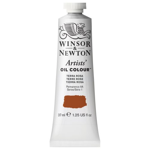 Winsor & Newton 1214635 Artists Ölfarbe - 37ml Tube, Künstler - Ölfarbe mit höchstmöglicher Pigmentierung, höchste Lichtechtheit - Rote Erde von Winsor & Newton