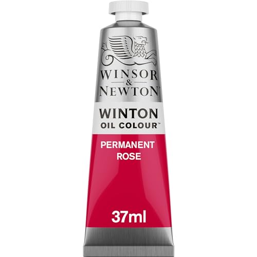 Winsor & Newton 1414502 Winton, feine hochwertige Ölfarbe - 37ml Tube mit gleichmäßiger Konsistenz, Lichtbeständig, hohe Deckkraft, Reich an Farbpigmenten - Permanent Rosa von Winsor & Newton