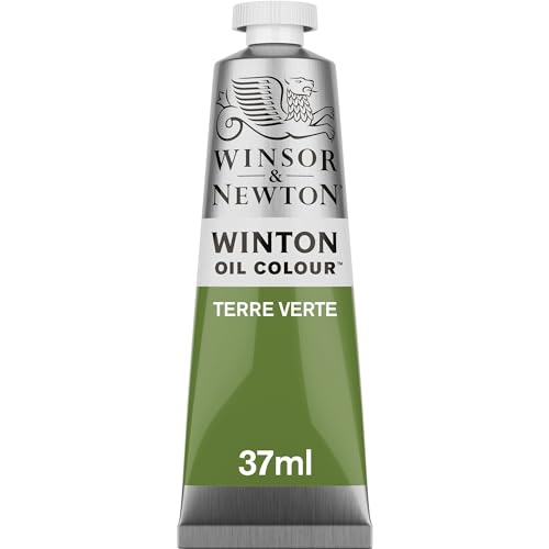 Winsor & Newton 1414637 Winton, feine hochwertige Ölfarbe - 37ml Tube mit gleichmäßiger Konsistenz, Lichtbeständig, hohe Deckkraft, Reich an Farbpigmenten - Grüne Erde von Winsor & Newton