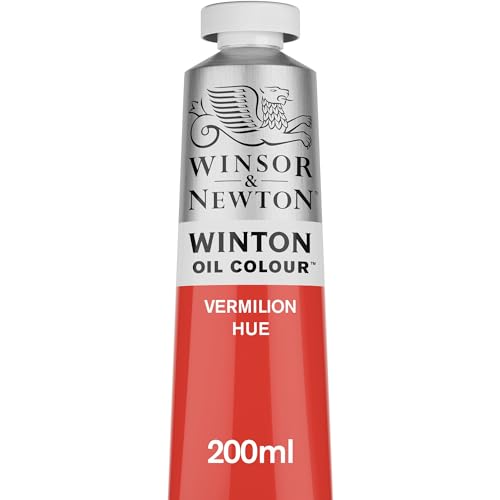 Winsor & Newton 1437682 Winton, feine hochwertige Ölfarbe - 200ml Tube mit gleichmäßiger Konsistenz, Lichtbeständig, hohe Deckkraft, Reich an Farbpigmenten - Zinnober Farbton Winsor & Newton 1437682 Winton, feine hochwertige Ölfarbe - 200ml Tube mit gleichmäßiger Konsistenz, Lichtbeständig, hohe Deckkraft, Reich an Farbpigmenten - Zinnober Farbton von Winsor & Newton