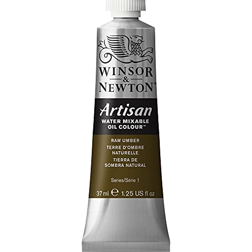 Winsor & Newton 1514554 Artisan wassermischbare Ölfarbe, hohe Pigmentkonzentration, gute Deckkraft & Lichtechtheit - 37ml Tube, Umbra natur von Winsor & Newton