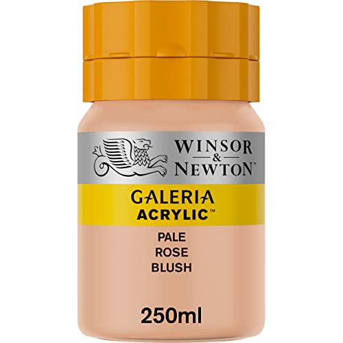 Winsor & Newton 2137257 Galeria Acrylfarbe, hohe Pigmentierung, lichtecht, buttrige Konsistenz, 250 ml Tube - Fleischfarben von Winsor & Newton