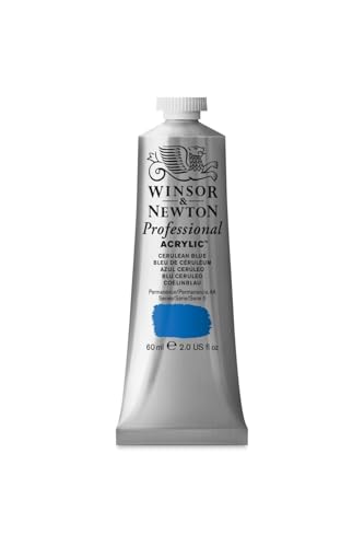 Winsor & Newton 2320137 Professional Acrylfarbe in Künstlerqualität, hohe Farbbrillanz & Deckkraft, Archivqualität, 60ml Tube - Cölinblau Winsor & Newton 2320137 Professional Acrylfarbe in Künstlerqualität, hohe Farbbrillanz & Deckkraft, Archivqualität, 60ml Tube - Cölinblau von Winsor & Newton
