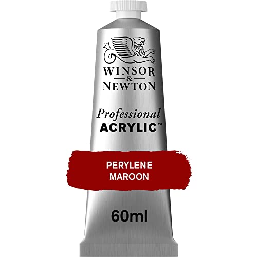 Winsor & Newton 2320507 Professional Acrylfarbe in Künstlerqualität, hohe Farbbrillanz & Deckkraft, Archivqualität, 60ml Tube - Perylene Braun von Winsor & Newton