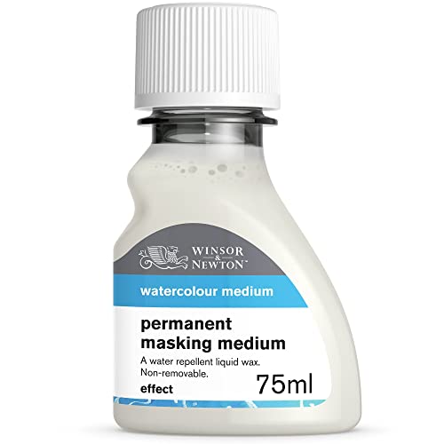 Winsor & Newton 2621767 Aquarellmalmittel Permanent Maskiermedium kann direkt auf Papier oder getrocknete Farbaufträge auf dem Papier aufgetragen werden, 75ml Flasche Winsor & Newton 2621767 Aquarellmalmittel Permanent Maskiermedium kann direkt auf Papier oder getrocknete Farbaufträge auf dem Papier aufgetragen werden, 75ml Flasche von Winsor & Newton