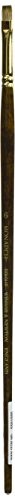 Winsor & Newton 5501006 Monarch Pinsel - Flachpinsel, kurzer Stiel Nr. 6 - 7mm, professioneller Synthetikhaarpinsel für Ölfarben oder Acrylfarben von Winsor & Newton