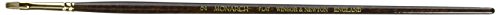 Winsor & Newton 5502002 Monarch Pinsel - Flachpinsel Nr.2 - 4,5mm, professioneller Synthetikhaarpinsel für Ölfarben oder Acrylfarben von Winsor & Newton