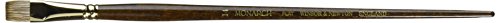 Winsor & Newton 5502014 Monarch Pinsel - Flachpinsel Nr.14 - 13,4mm, professioneller Synthetikhaarpinsel für Ölfarben oder Acrylfarben von Winsor & Newton