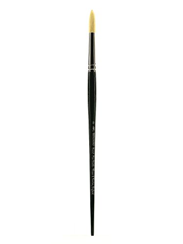 Winsor & Newton 5975710 Winton Rundpinsel- Nr.10- 10,8 mm, für Ölfarbe, Acrylfarbe und Alkydfarbe von Winsor & Newton