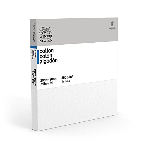 Winsor & Newton 6201057 - Keilrahmen " Classic " 3-fach grundiert 350 g/m², Leistendicke 19 mm, Baumwolle - 20 x 20 cm von Winsor & Newton