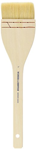 Winsor & Newton Hake Wide Flat Wood Handle Brush-3", 3" von Winsor & Newton