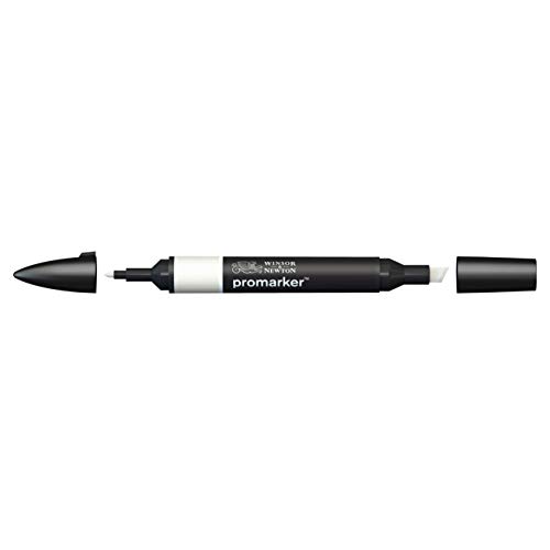 Winsor & Newton " ProMarker " 0203134 - Professioneller Layoutmarker - 2 Spitzen, fein & breit für Zeichnungen, Design & Layouts - Warm Grau 1 von Winsor & Newton