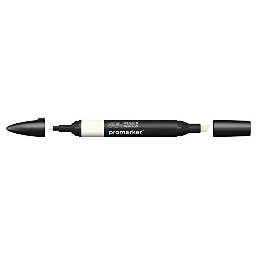 Winsor & Newton " ProMarker " 0203177 - Professioneller Layoutmarker - 2 Spitzen, fein & breit für Zeichnungen, Design & Layouts - Elfenbein von Winsor & Newton