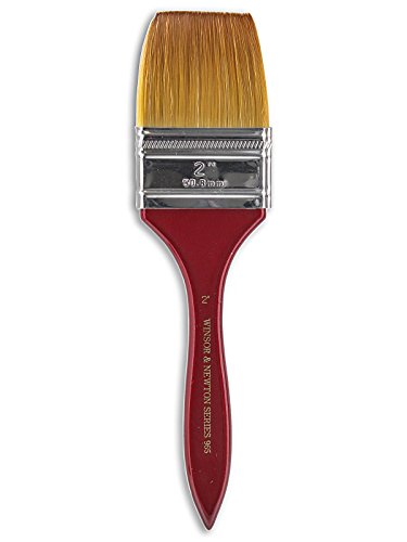 Winsor & Newton Series 965 Golden Nylon & Natural Hair Short Handle Brush-Wash 2", 2" von Winsor & Newton