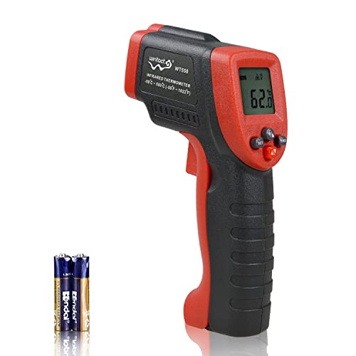 Wintact Infrarot Thermometer Laser Temperaturmessgerät Digital, Berührungslose für Kochen Pizza Oven, Braten, Meet, Industrie Nicht für Menschen -50℃ to 550℃ von Wintact