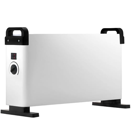 Kenya Elektrischer Heizstrahler Heizstrahler Heizstrahler Heizstrahler Heizstrahler Termo Heizstrahler Heizstrahler 2000W und 3 Temperaturen, Bianco von Wintem