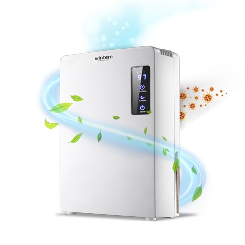 Uranus Kompakter Luftentfeuchter tragbar mit Luftbefeuchterfunktion Intelligente Entfeuchtung 70 Watt Tank 2200 ml mit Alarmsystem Uranus Kompakter Luftentfeuchter tragbar mit Luftbefeuchterfunktion Intelligente Entfeuchtung 70 Watt Tank 2200 ml mit Alarmsystem von Wintem