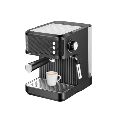 Wintem - Kaffeemaschine 850 W für Espresso Intenso mit Filter aus Edelstahl, 2 l Tank und Kompatibilität mit gemahlenem Kaffee und Pads, einfache Verwendung und kompaktes schwarzes Design Wintem - Kaffeemaschine 850 W für Espresso Intenso mit Filter aus Edelstahl, 2 l Tank und Kompatibilität mit gemahlenem Kaffee und Pads, einfache Verwendung und kompaktes schwarzes Design von Wintem
