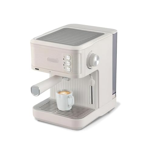 Wintem - Kaffeemaschine 850 W für Espresso Intenso mit Filter aus Edelstahl, 2 l Tank und Kompatibilität mit gemahlenem Kaffee und Pads, einfache Verwendung und kompaktes weißes Design Wintem - Kaffeemaschine 850 W für Espresso Intenso mit Filter aus Edelstahl, 2 l Tank und Kompatibilität mit gemahlenem Kaffee und Pads, einfache Verwendung und kompaktes weißes Design von Wintem