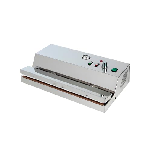 Wintem Vakuumiergerät mit LED-Anzeigen aus Edelstahl 200 W – 37 x 27 x 11 cm und Vakuumstufe -850 mbar – Lötstab 32 cm – Supervakuumfunktion – automatischer oder manueller Modus Wintem Vakuumiergerät mit LED-Anzeigen aus Edelstahl 200 W – 37 x 27 x 11 cm und Vakuumstufe -850 mbar – Lötstab 32 cm – Supervakuumfunktion – automatischer oder manueller Modus von Wintem