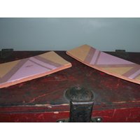 2Er Set Im Südwesten Stil Terra Cotta Clay Kerzenhalter Geschirr Handgefertigt von WinterFinds