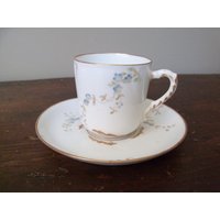 Limoges Teetasse Und Untertasse Espresso Demitasse Frankreich Limoges Teetasse Und Untertasse Espresso Demitasse Frankreich von WinterFinds