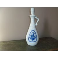 Vintage Keramik Flasche Schiff Maritim Dekanter Jim Beam Bundesgesetz Verbietet Verkauf Oder Wiederverwendung Dieser Markiert von WinterFinds