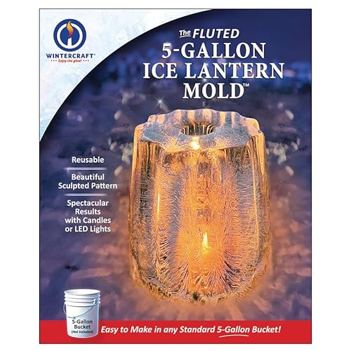 Wintercraft Die geriffelte Eislaternenform von Wintercraft