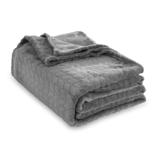 Winthome Kuscheldecke Flauschig Weich, Sofadecke Warme, Fleecedecke Kuschelige, Pflegeleicht, Blanket Für Kinder, Teenager, Erwachsene, Couchdecke Geeignet für alle Jahreszeiten (150x200cm, Hellgrau) Winthome Kuscheldecke Flauschig Weich, Sofadecke Warme, Fleecedecke Kuschelige, Pflegeleicht, Blanket Für Kinder, Teenager, Erwachsene, Couchdecke Geeignet für alle Jahreszeiten (150x200cm, Hellgrau) von Winthome