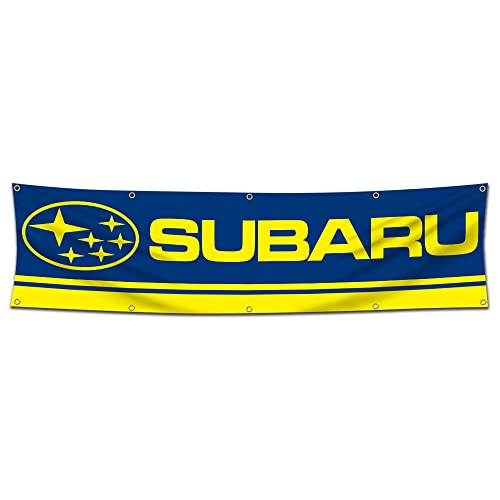 Subarus Tecnicas Flagge, 6 x 2,4 m, Banner für Garage, Geschäft, Wanddekoration, Flaggen von Winuxury