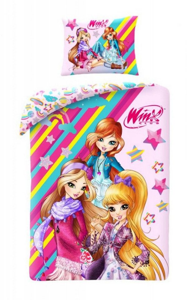 Winx Club Kinderbettwäsche Winx Club Bettwäsche mit Tasche 140 x 200 cm Winx Club Kinderbettwäsche Winx Club Bettwäsche mit Tasche 140 x 200 cm von Winx Club